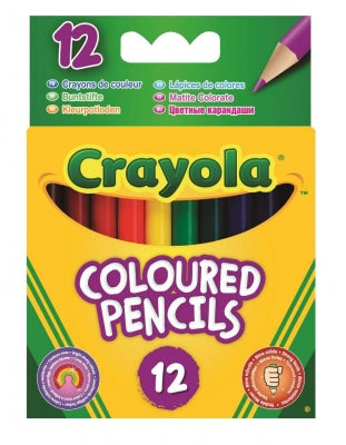 Crayola 12 Half Length Pencils