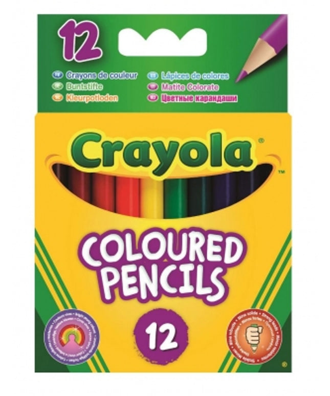 Crayola 12 Half Length Pencils