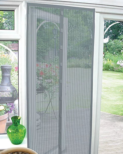 Country Club Magnetic Door Screen Grey