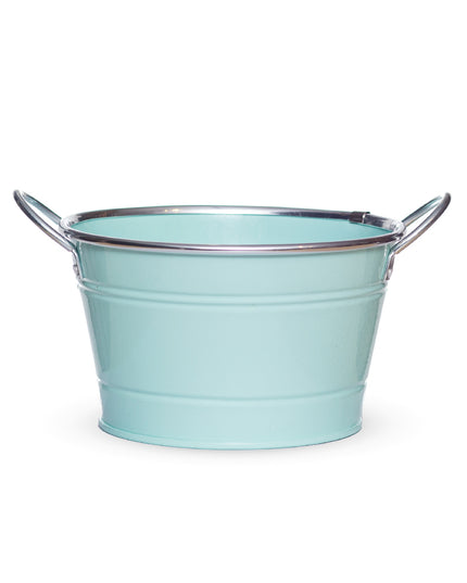 Pastel Metal Party Tub with Handles – Drinks Cooler / Ice Bucket / Planter (4 Colours)