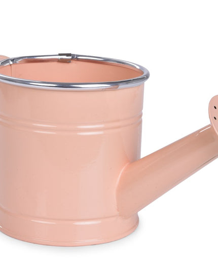 Metal Watering Can – Light Coral (Indoor & Outdoor Plants)