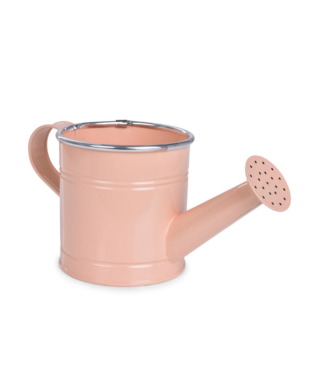 Metal Watering Can – Light Coral (Indoor & Outdoor Plants)