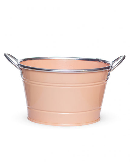 Pastel Metal Party Tub with Handles – Drinks Cooler / Ice Bucket / Planter (4 Colours)