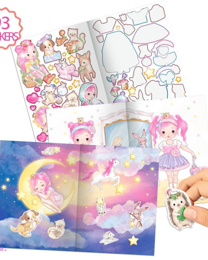 Princesses Mimi Puffy Sticker book