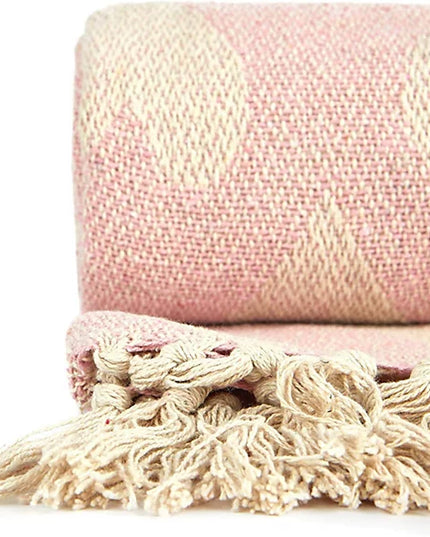 Emma Barclay Heart Throw Over Blanket