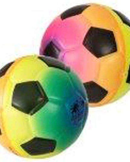 FUN SPORT 4INCH PU RAINBOW SUPER SOCCER BALL