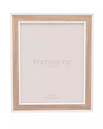 Impressions Photo Frame Natural Finish 8" x 10"
