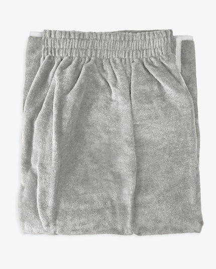 Ladies Adjustable Shower Wrap - Silver, L/XL