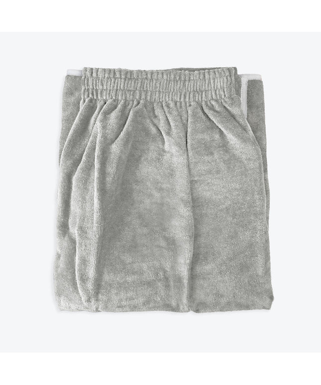 Ladies Adjustable Shower Wrap - Silver, L/XL