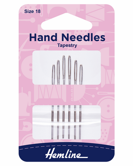 Hand Sewing Needles: Tapestry: Size 18