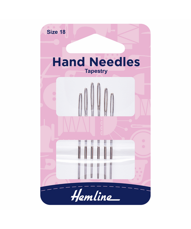 Hand Sewing Needles: Tapestry: Size 18
