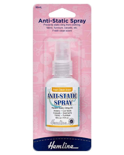 Anti-Static Spray: 50ml
