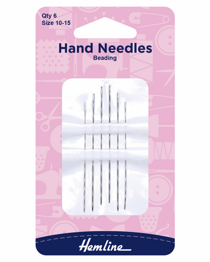 Hand Sewing Needles: Beading: Size 10-15