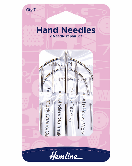 Hand Sewing Needles: Repair: 7 Pieces