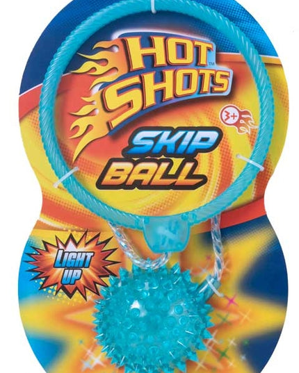 HOT SHOTS - LIGHT UP SKIP BALL ASSORTED