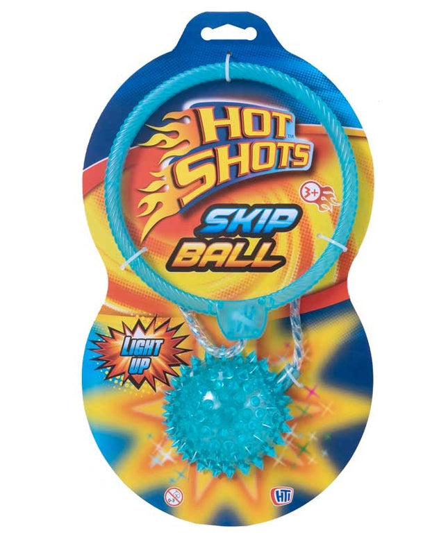 HOT SHOTS - LIGHT UP SKIP BALL ASSORTED