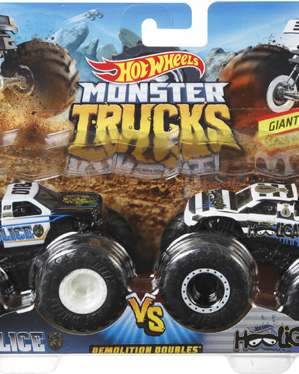 HOT WHEELS MONSTER TRUCKS 1:64 DEMOLITION DOUBLES ASSORTED