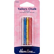 Tailors Chalk: Pack of 4 Colours