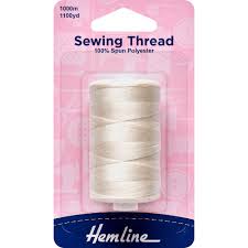 Sewing Thread: 5 x 1,000m: Natural