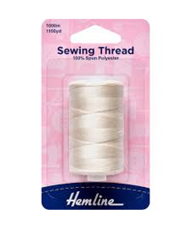 Sewing Thread: 5 x 1,000m: Natural