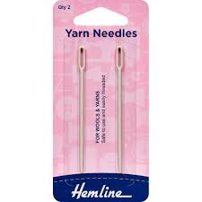 Hand Sewing Needles: Wool & Yarn: Plastic: 2 Pieces