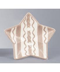 25cm Brown Cable Knit Rim Plate Dolomite
