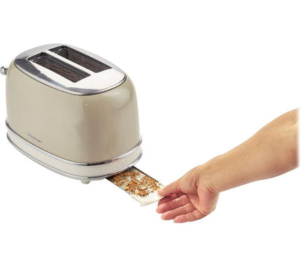 ARIETE Vintage 155 2-Slice Toaster - Beige