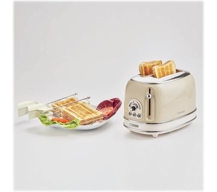 ARIETE Vintage 155 2-Slice Toaster - Beige