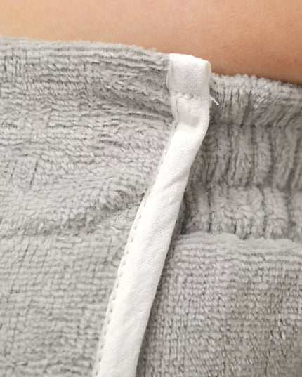 Ladies Adjustable Shower Wrap - Silver, L/XL