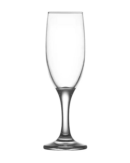LAV Misket Glass Champagne Flutes - 190ml