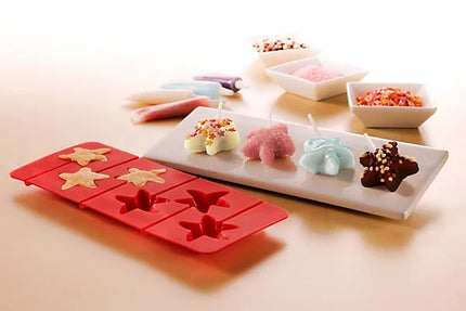 Starfish Silicone Mold 6-Cavity Non-Stick