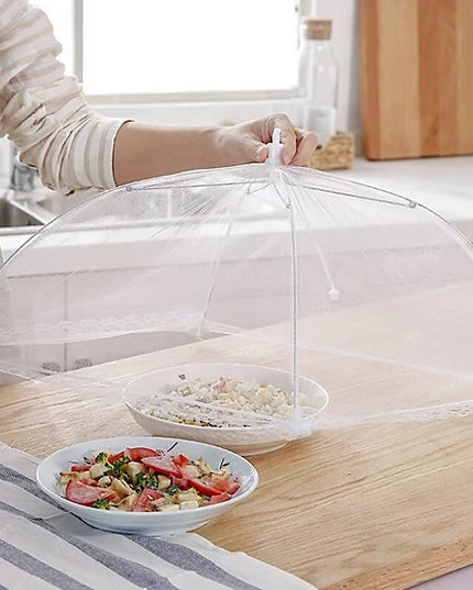 Pop Up Food Cover Fly Mesh Square Net 43cm