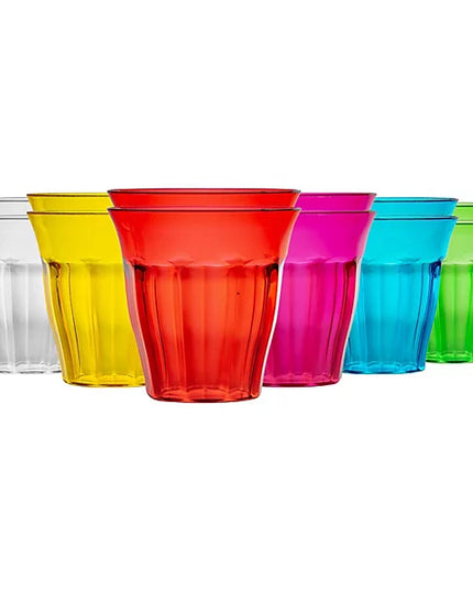 250ml Multicoloured Plastic Tumblers