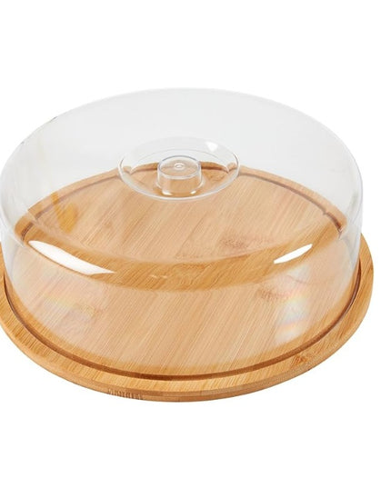 Bread Box with Bamboo Cutting Board - Natural
