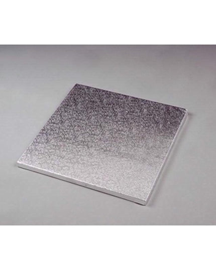 10 Inch Square Cake Drum Board Silver Thick Cake Base