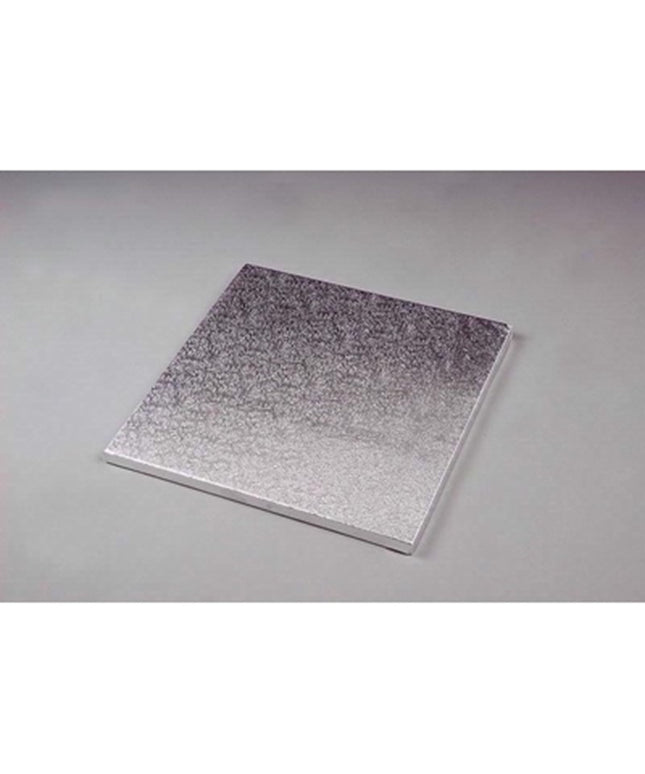 8 Inch Square Cake Drum Board Silver Thick Cake Base