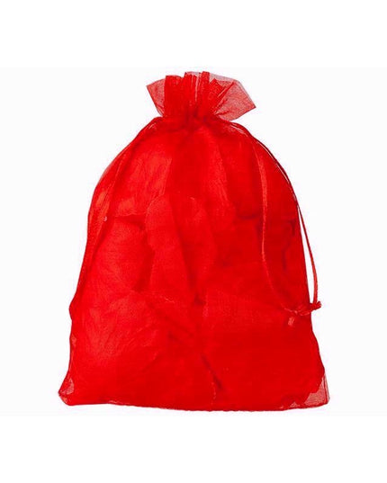 RED PETALS IN ORGANZA BAG