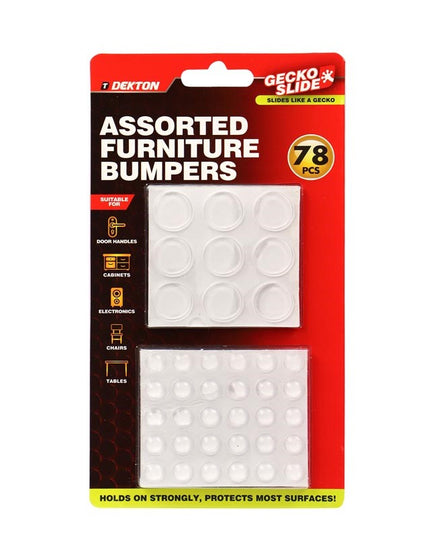 DEKTON GECKOSLIDE ASSORTED FURNITURE BUMPERS