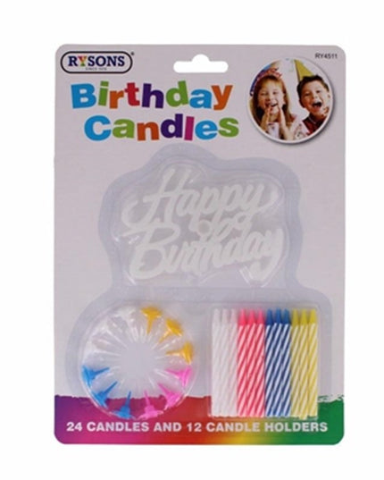 BIRTHDAY CANDLES SET