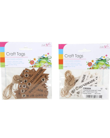 SIL CRAFT GIFT TAGS 4/8