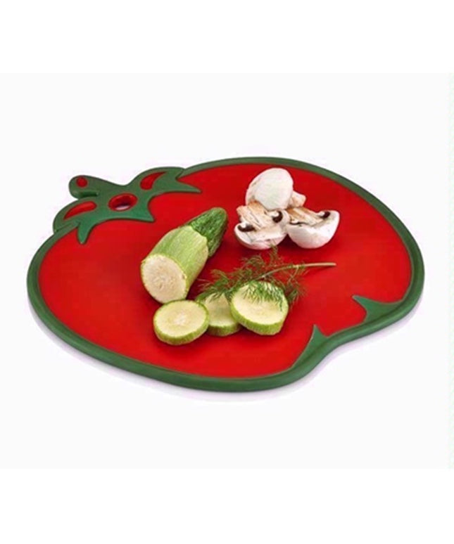 Tomato Shaped Non-Slip Chopping Board | Kitchen Cutting Board Anti-Slip Food Prep Mat
