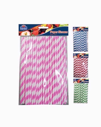 ADORN PAPER 60 STRAWS