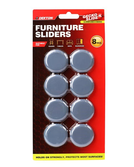 DEKTON GECKOSLIDE FURNITURE SLIDERS 8PC MEDIU