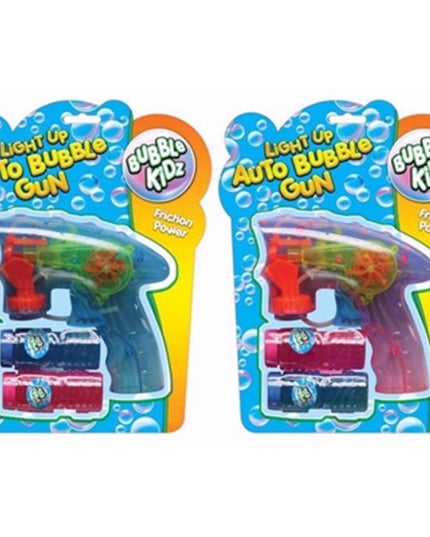 AUTO BUBBLE GUN WITH LIGHT