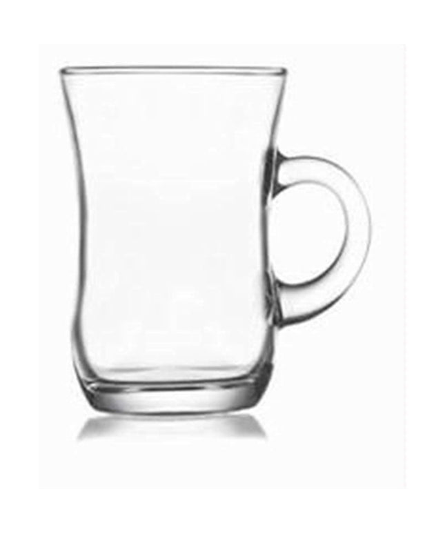 Yedum Glass Tea Cup 95ml (9.5cl) – Single Piece with Handle