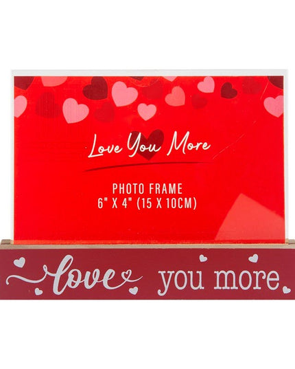 LOVE PHOTO FRAME 6 X 4 INCH
