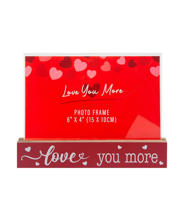 LOVE PHOTO FRAME 6 X 4 INCH