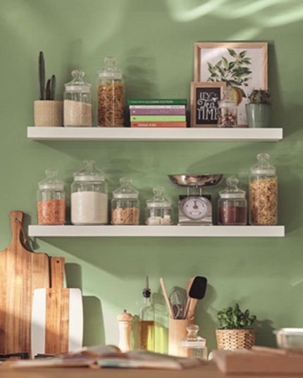Large Glass Storage Jar 1.5L Airtight Lid Pasta Rice Coffee Kitchen Display Sweet Jar