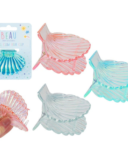 BEAU MERMAID SHELL CLAW HAIR CLIP