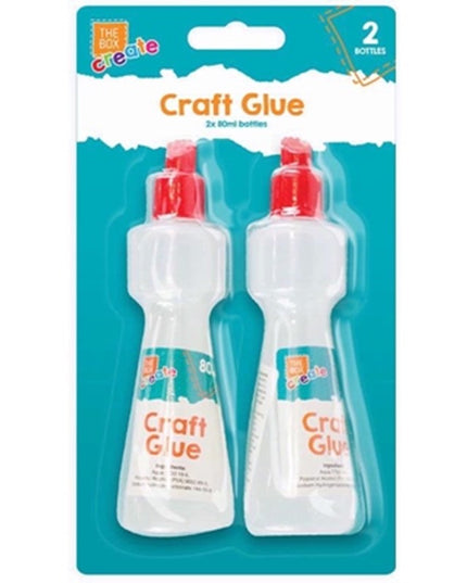 THE BOX CREATE CRAFT GLUE 80ML 2 PCE